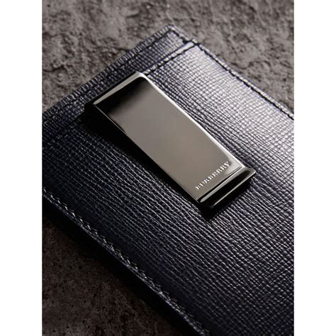 burberry men's business card holder|Burberry men's wallet money clip.